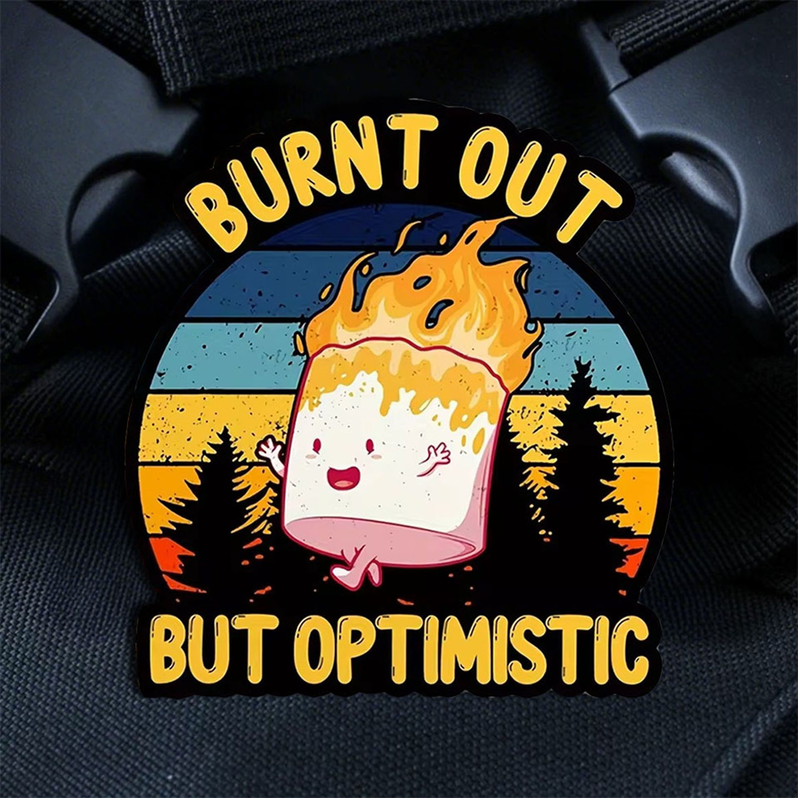 Burnt Out But Optimistic Tacti - Urban Backpack Tactical ulasan dan harga