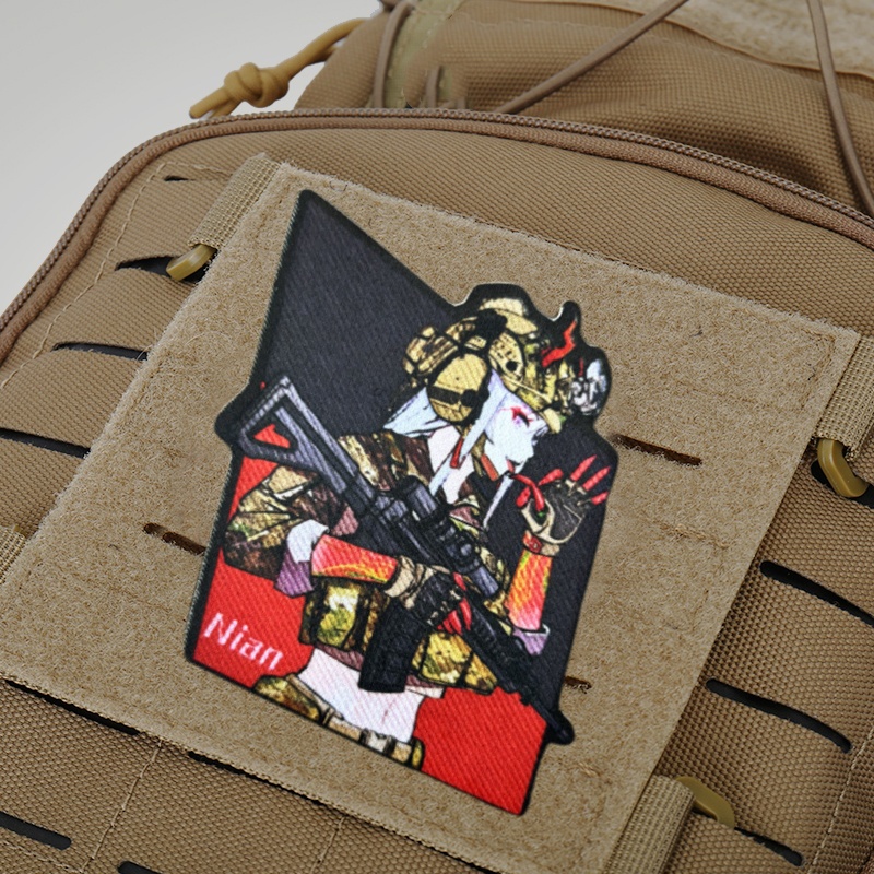 Tactical Girl with Gun Morale  - Urban Backpack Tactical ulasan dan harga